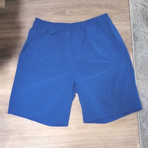 Outdoor Voices Blue Workout Shorts Size Large - Picture 1 of 10